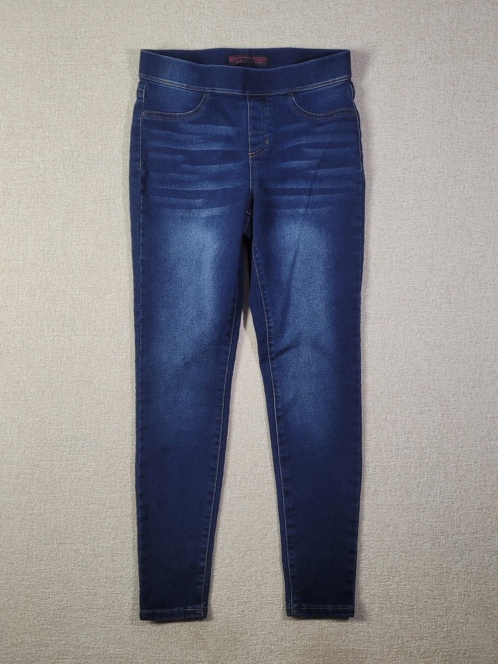 No Boundaries Women's Dark Blue Pull-On Jeggings